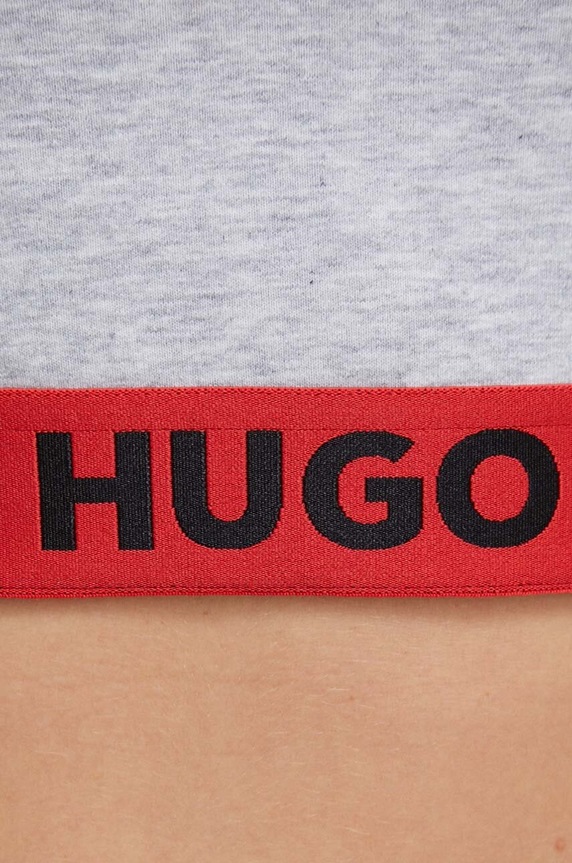 Tričko HUGO 50511494 sivá