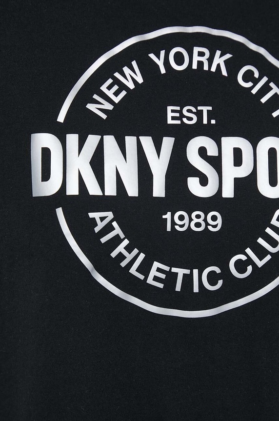 Bavlnené tričko Dkny čierna DP3T9563