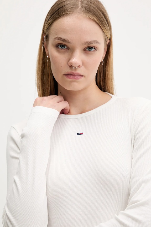 Majica dugih rukava Tommy Jeans 2-pack DW0DW17716