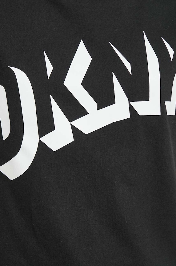 Bavlnené tričko Dkny D2A4A0AT čierna