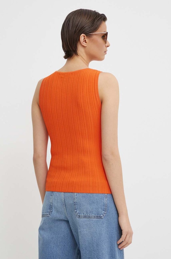 Odzież Dkny top P4BSAN40 pomarańczowy
