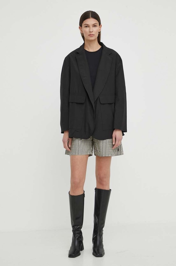 PS Paul Smith pamut póló W2R.G799E.M21154 fekete SS24