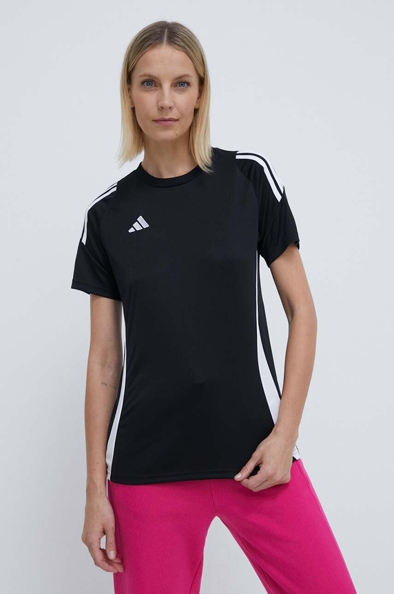 adidas Performance edzős póló Tiro 24 fekete IJ7675