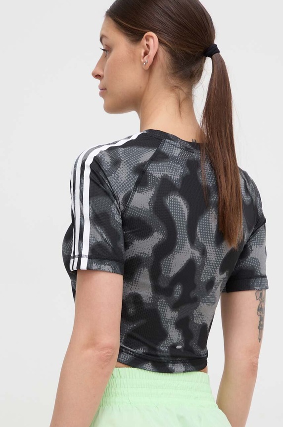 Odjeća Majica kratkih rukava za trčanje adidas Performance Own the Run IK5012 siva