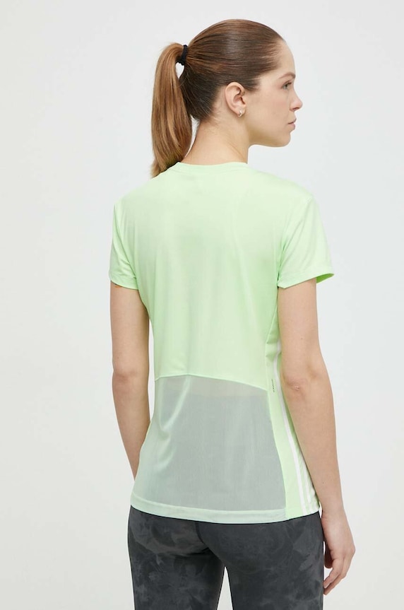 Îmbrăcăminte adidas Performance tricou de antrenament Hyperglam IM8784 verde