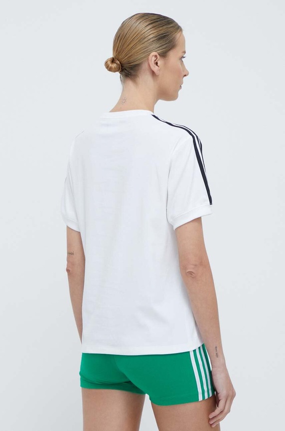 Ρούχα Μπλουζάκι adidas Originals 3-Stripes Tee IR8051 λευκό