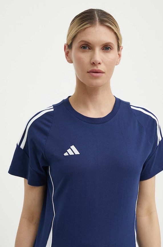 adidas Performance tricou de antrenament Tiro 24 bleumarin IR9354