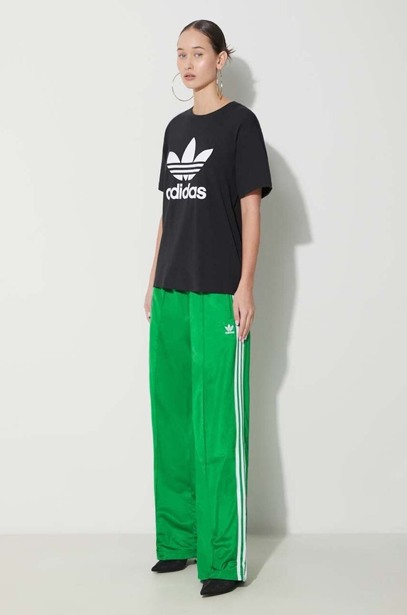 adidas Originals t-shirt Trefoil IR9533 czarny SS24