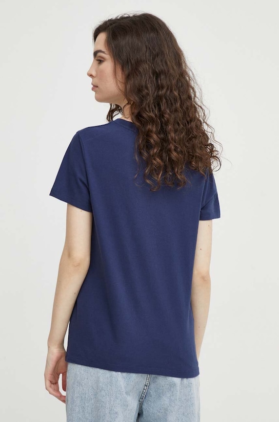 Odzież Levi's t-shirt bawełniany 85341 granatowy