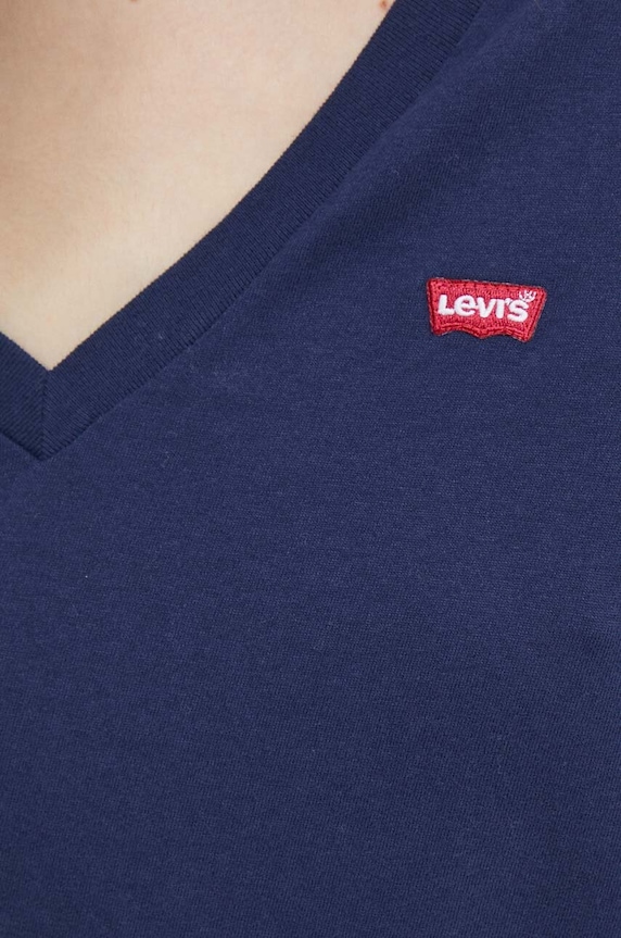 Levi's t-shirt bawełniany 85341 granatowy