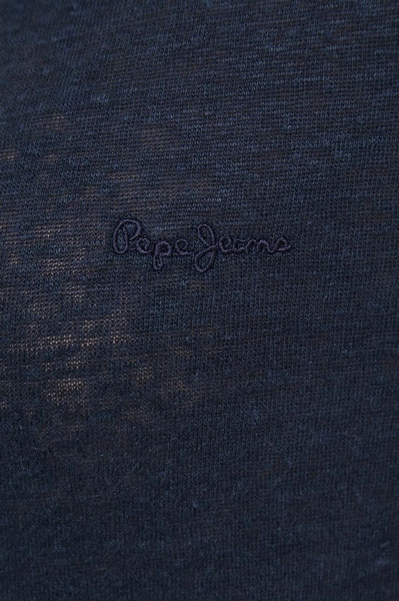Pepe Jeans vászon póló LILIAN PL505768 sötétkék