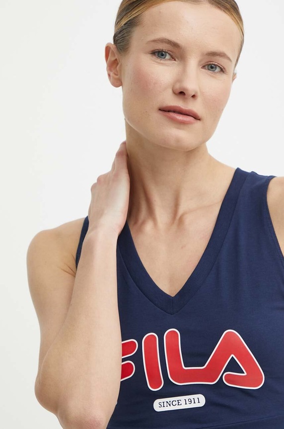 Top Fila Laixi mornarsko plava FAW0748