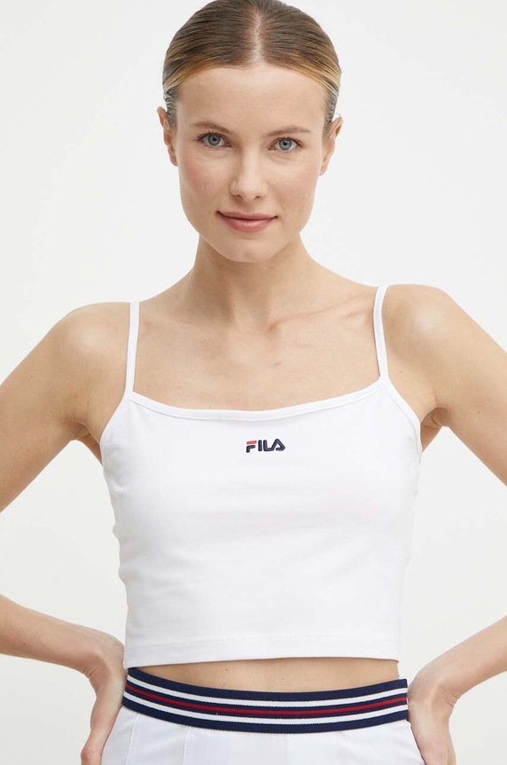 Top Fila Loni λευκό FAW0745