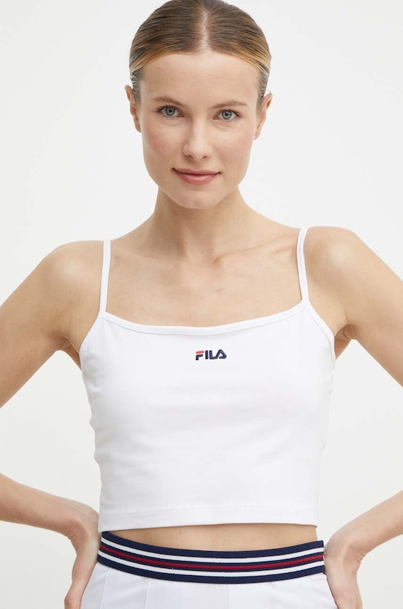 Top Fila Loni λευκό FAW0745