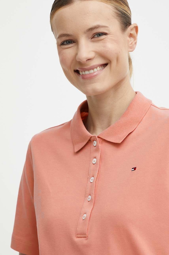 Tommy Hilfiger t-shirt WW0WW37820 różowy SS24