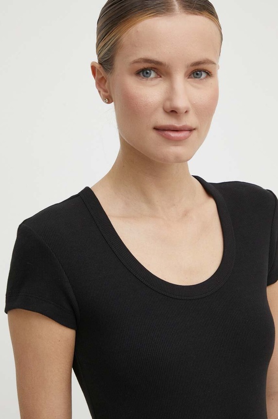 Îmbrăcăminte Tommy Hilfiger tricou WW0WW41776 negru