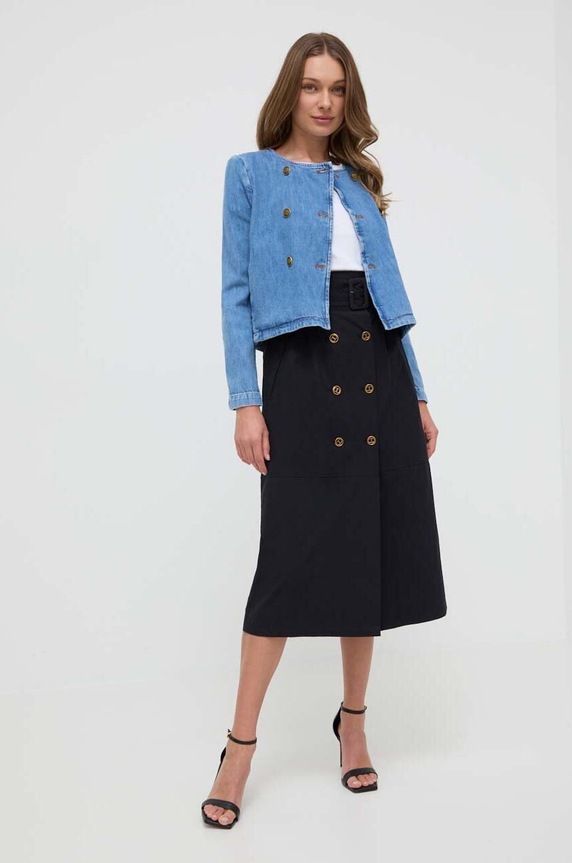 Twinset pamut póló 241TT2140 fehér SS24