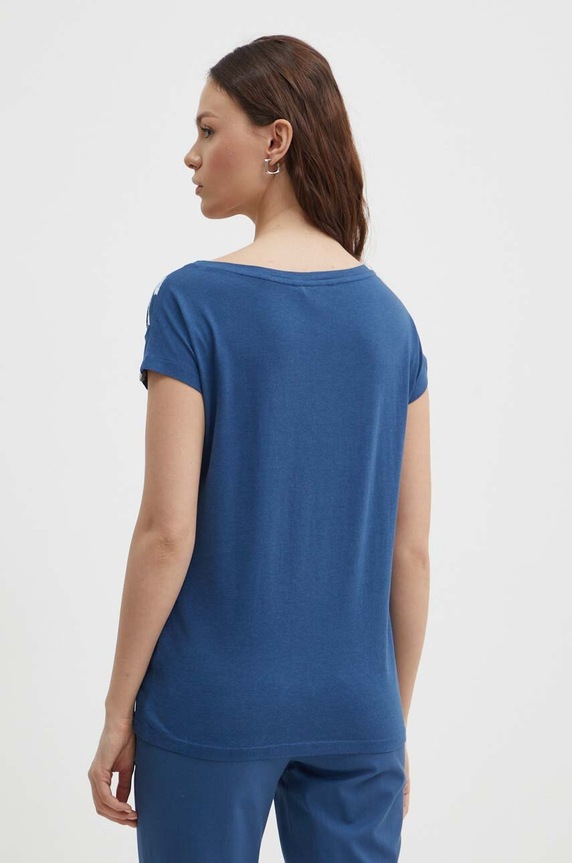 Odzież Lauren Ralph Lauren t-shirt 200933356 niebieski