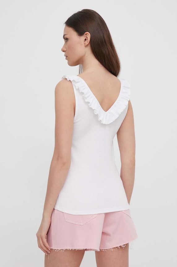 Odjeća Top Pepe Jeans LEIRE PL505851 bijela