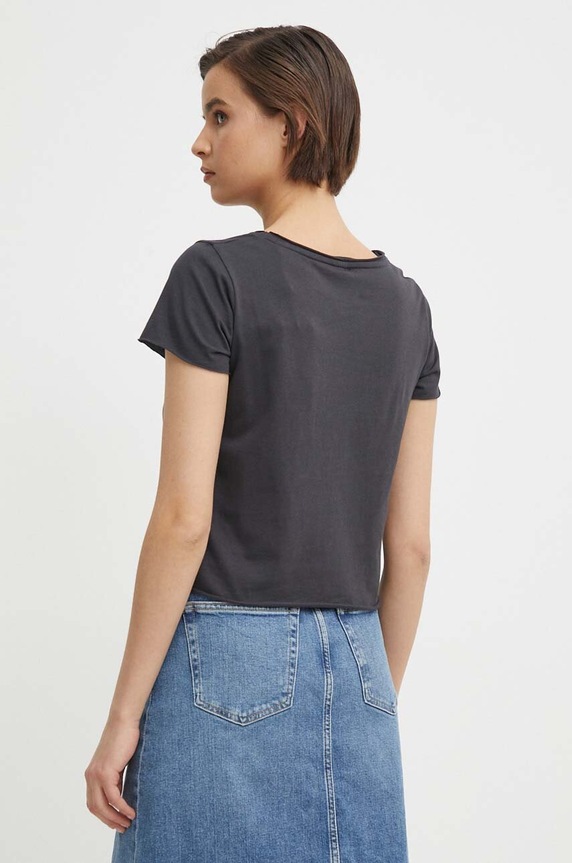 Îmbrăcăminte Pepe Jeans tricou din bumbac KENNA PL505857 gri