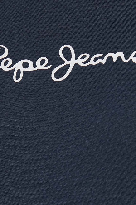 Pepe Jeans tricou din bumbac bleumarin PL505827