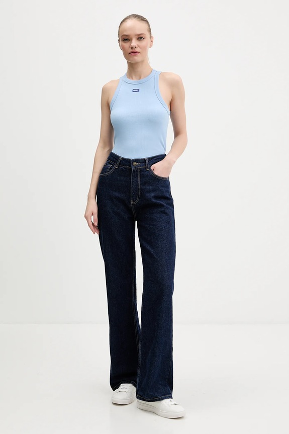 Top Hugo Blue Easy Tank_B 50508857 plava AA00