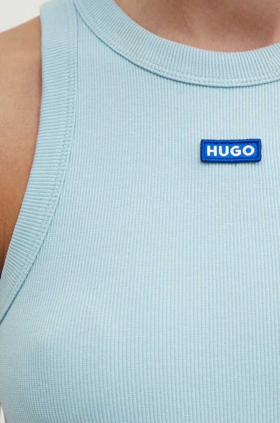 Top Hugo Blue Easy Tank_B 50508857 modrá