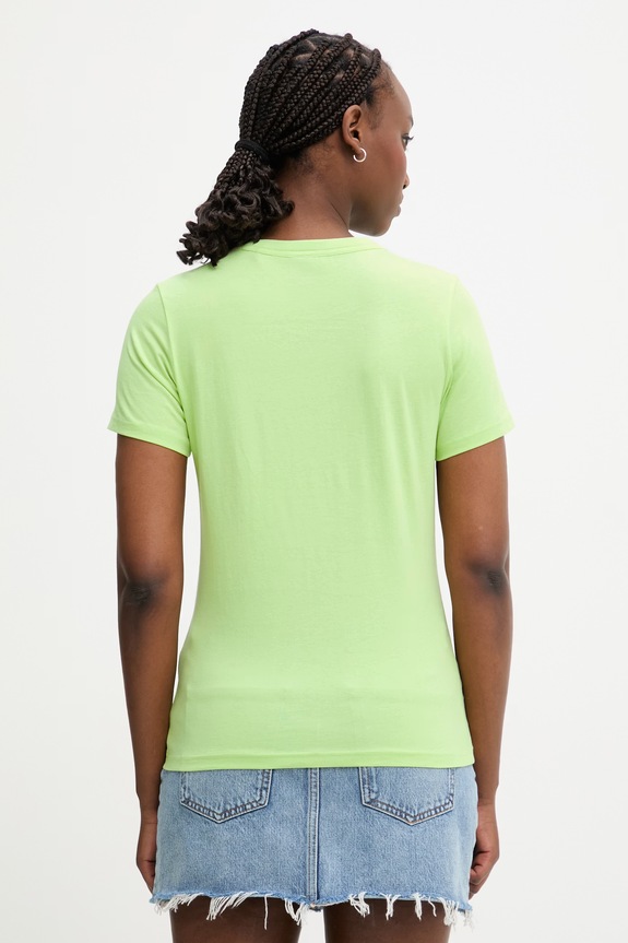 Odjeća HUGO Blue basic majica kratkih rukava za žene od pamuka Classic Tee_B 50510772 zelena