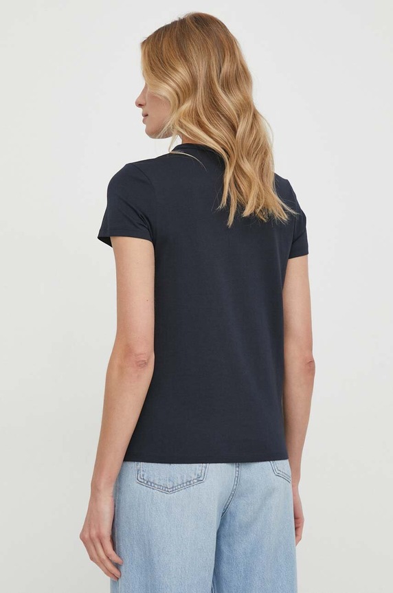 BOSS tricou din bumbac 50514967 bleumarin SS24