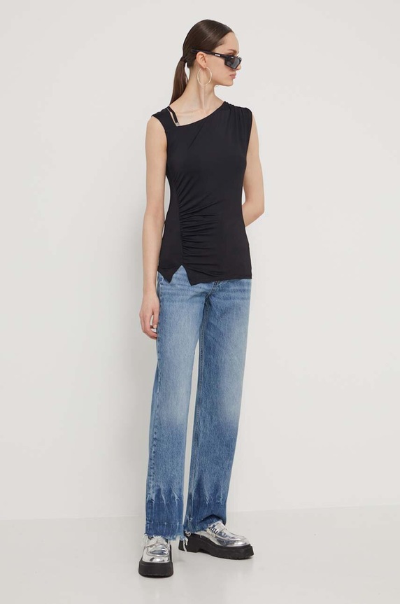 Top HUGO 50514035 crna SS24