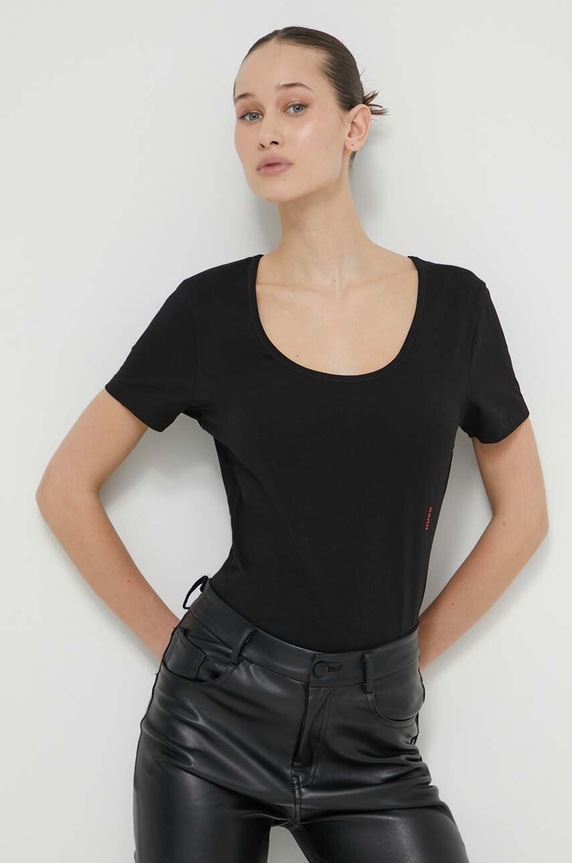 HUGO t-shirt 2-pack czarny 50469660