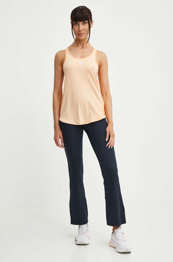 Roxy top treningowy Pure Pursuit ERJKT04114 pomarańczowy SS24
