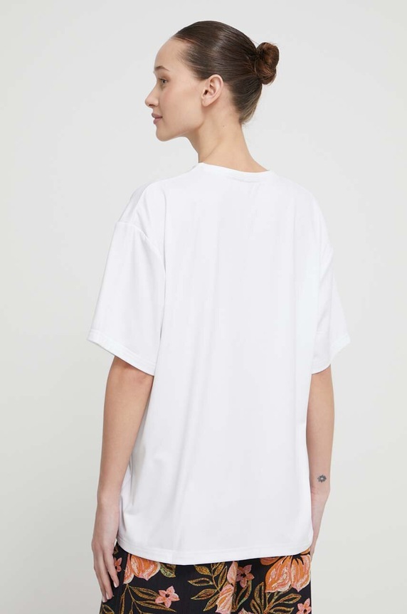 Ruházat Roxy t-shirt Beach Bound ERJKT04118 fehér