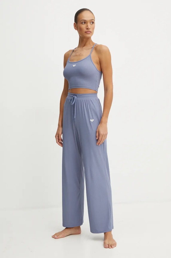 Roxy top de yoga Rise & Vibe ERJKT04116 albastru AW24