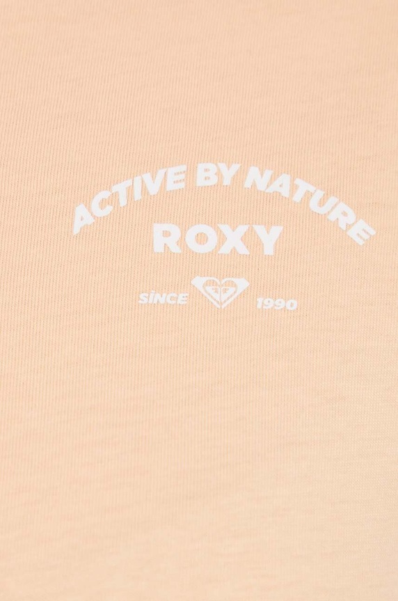 Roxy t-shirt bawełniany Essential Energy ERJKT04130 pomarańczowy