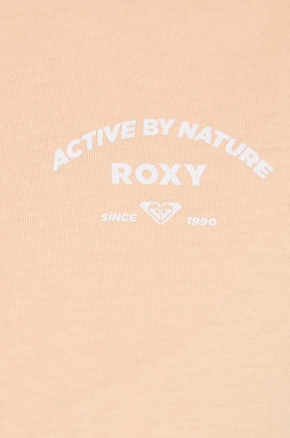 Roxy t-shirt bawełniany Essential Energy ERJKT04130 pomarańczowy