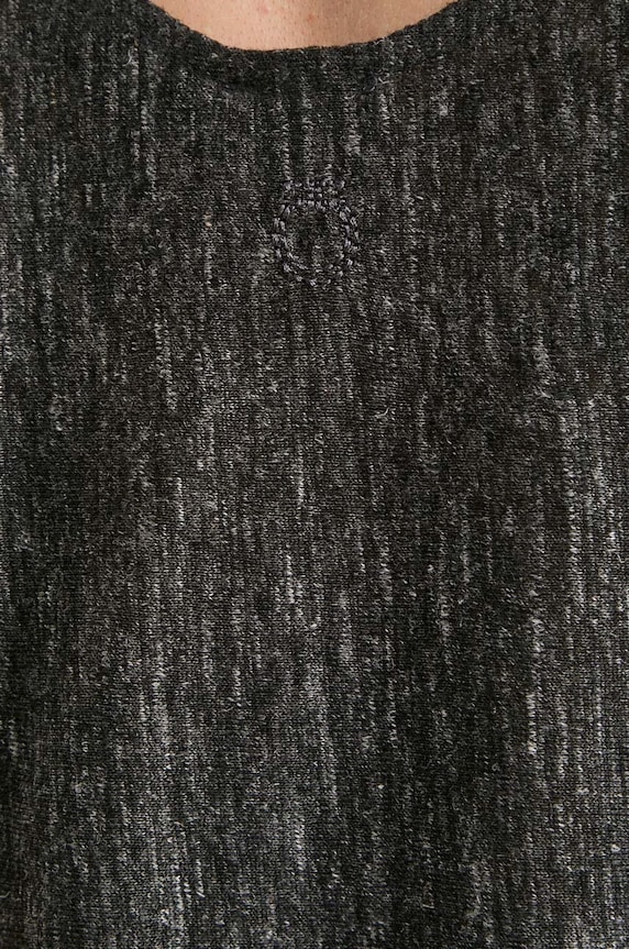 Ľanový top Pinko 103475.A1U9 čierna