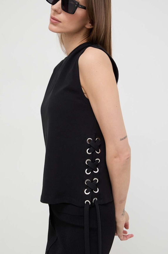 Pamučni top Pinko pamuk crna 103574.A1UA