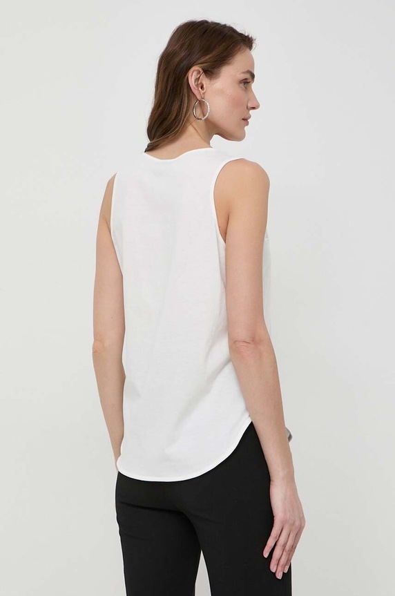 Odzież Pinko top bawełniany 103729.A1XR beżowy