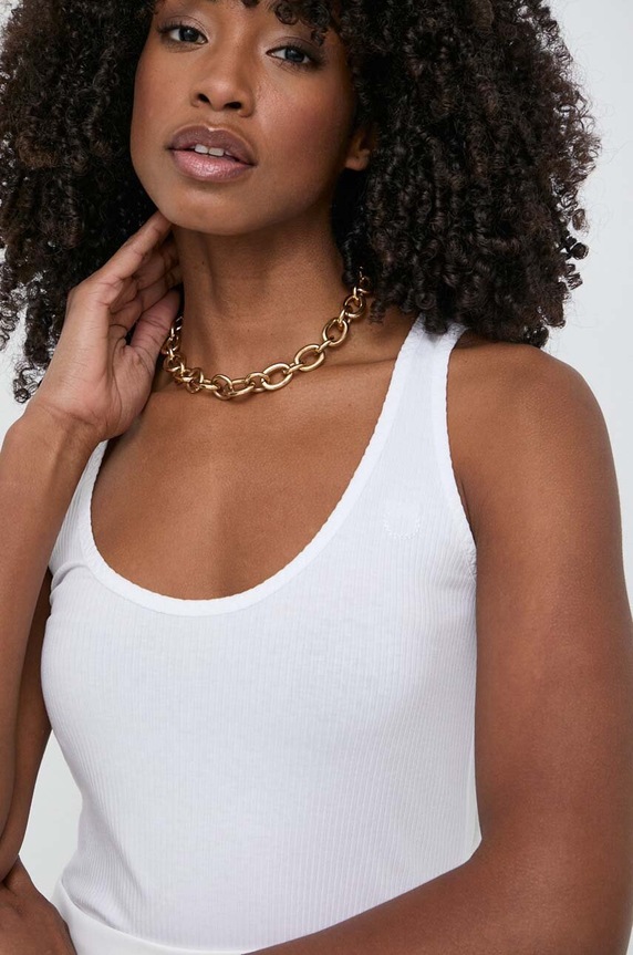 Top Pinko bez uzorka bijela 103573.A1X4