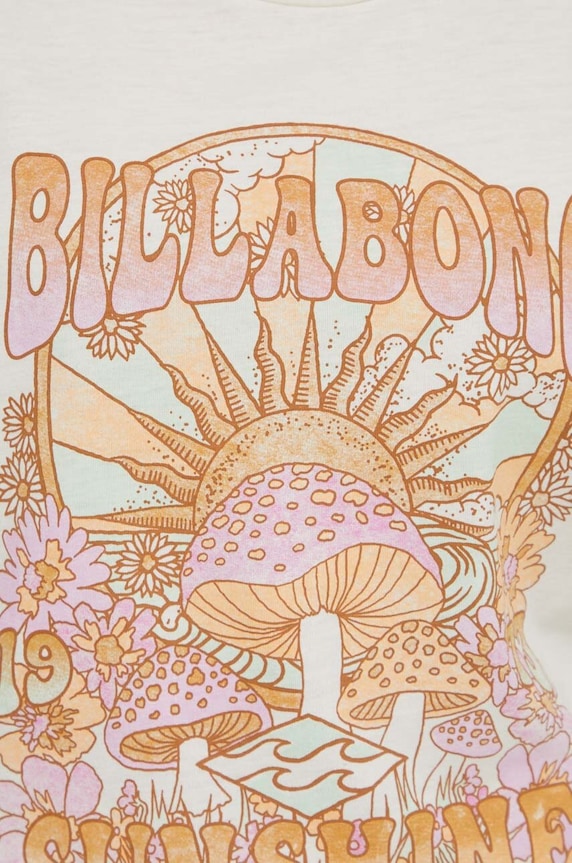 Billabong t-shirt EBJZT00241 beżowy