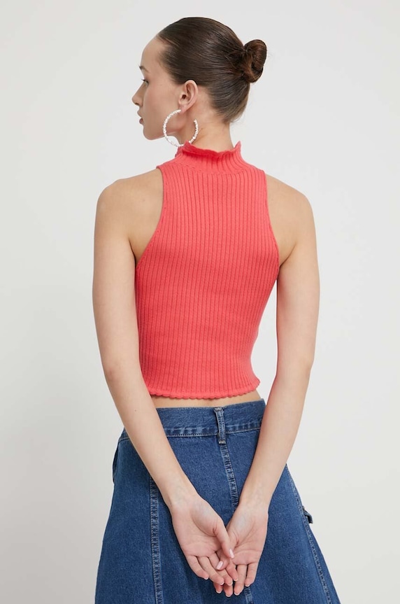 Oblečení Bavlněný svetr Moschino Jeans 0884.3706 růžová
