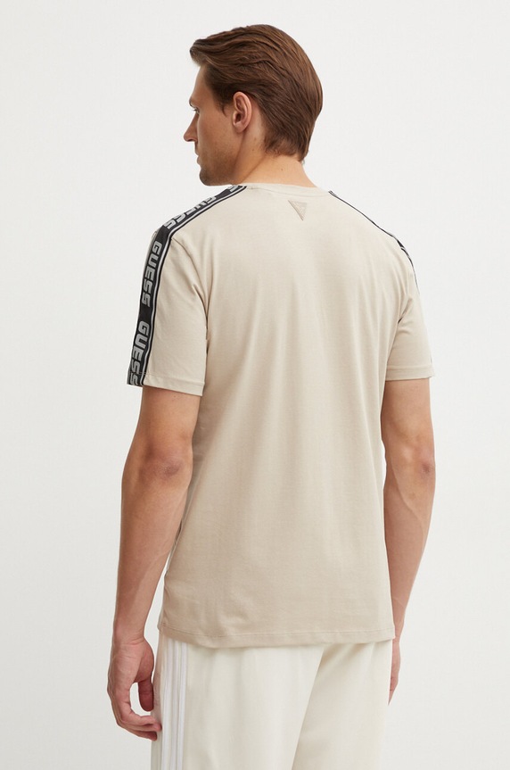 Odzież Guess t-shirt ARLO Z4GI18.J1314 beżowy