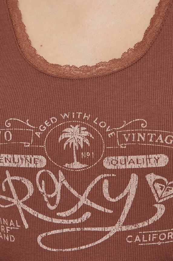 Roxy top ARJZT07827 brązowy