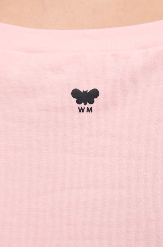 Weekend Max Mara t-shirt 2415971042600 różowy