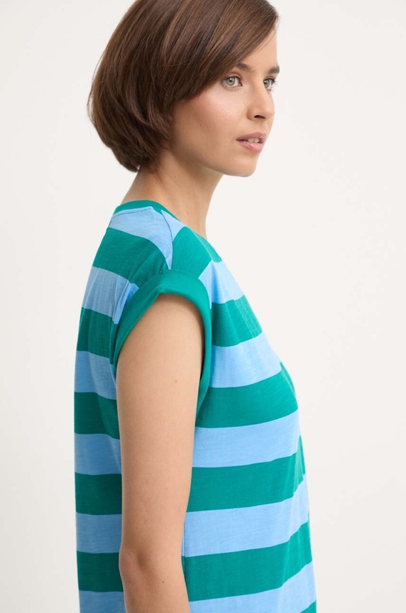 United Colors of Benetton t-shirt bawełniany multicolor 32FXD107K