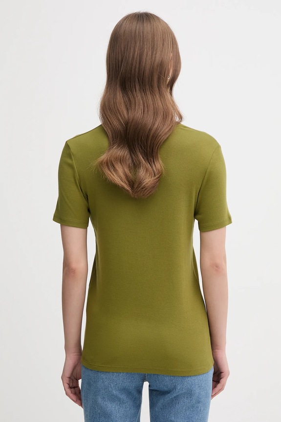 Îmbrăcăminte United Colors of Benetton tricou din bumbac 3GA2E4230 verde