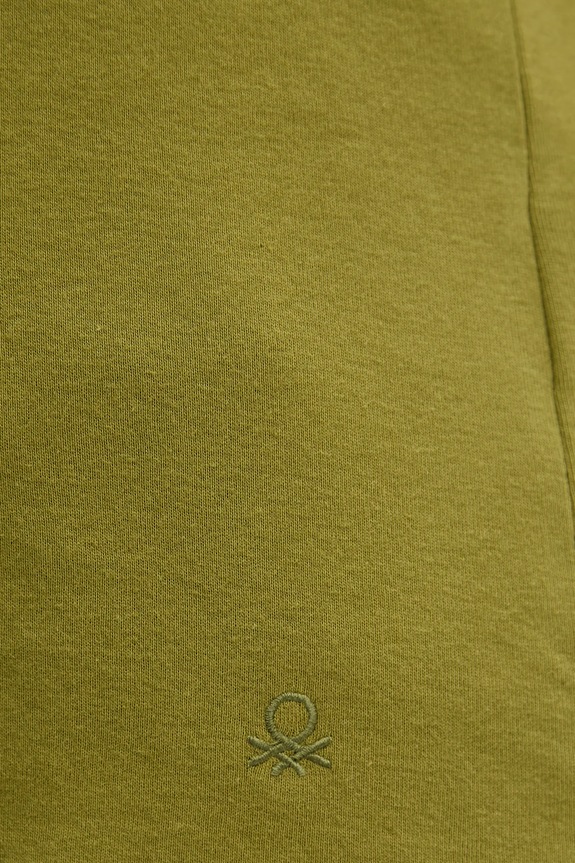 United Colors of Benetton tricou din bumbac 3GA2E4230 verde
