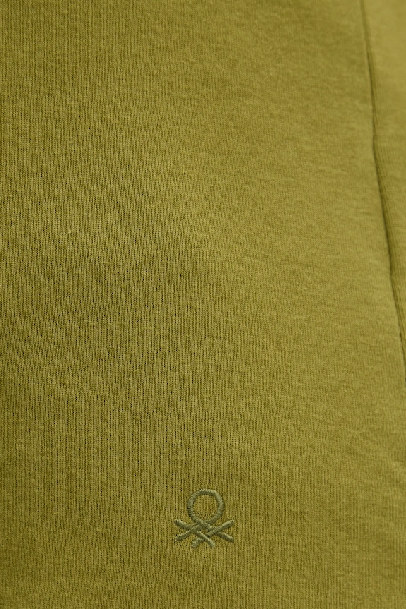 United Colors of Benetton tricou din bumbac 3GA2E4230 verde