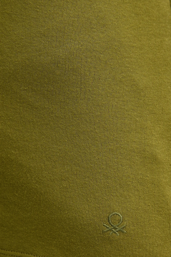 Bavlnené tričko United Colors of Benetton 3GA2E16A0 zelená